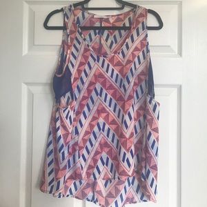 Nordstrom Lush Lightweight Tank Shirt